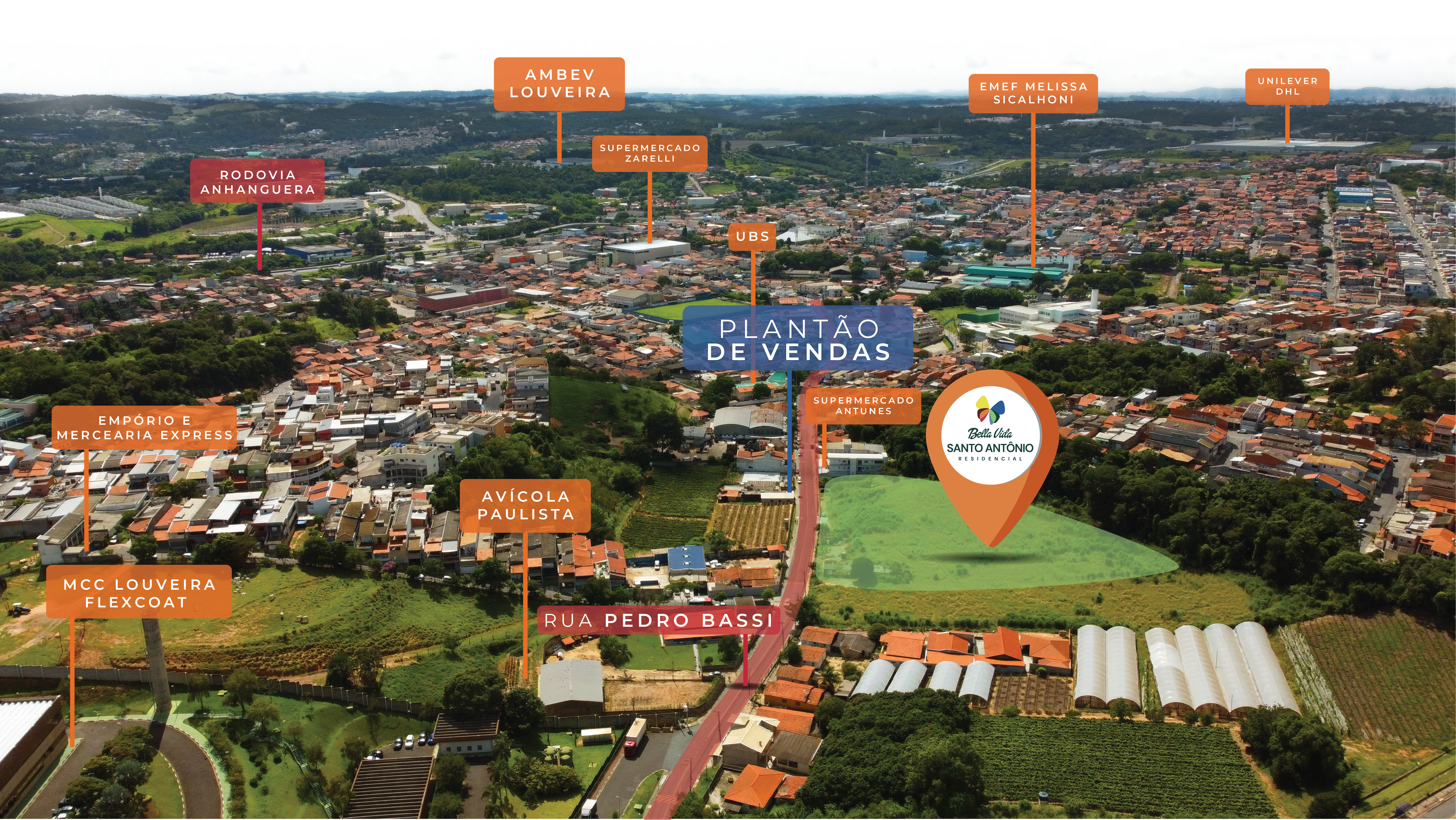 Mapa de localização